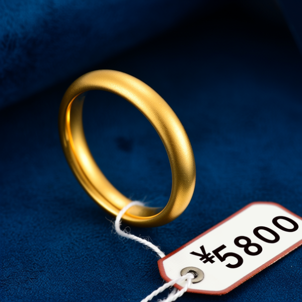 1克金戒指图片及价格