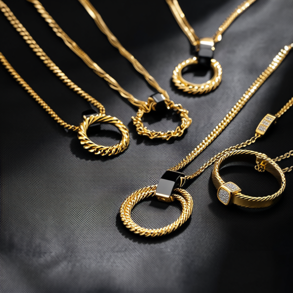 黄金男士项链图片大全